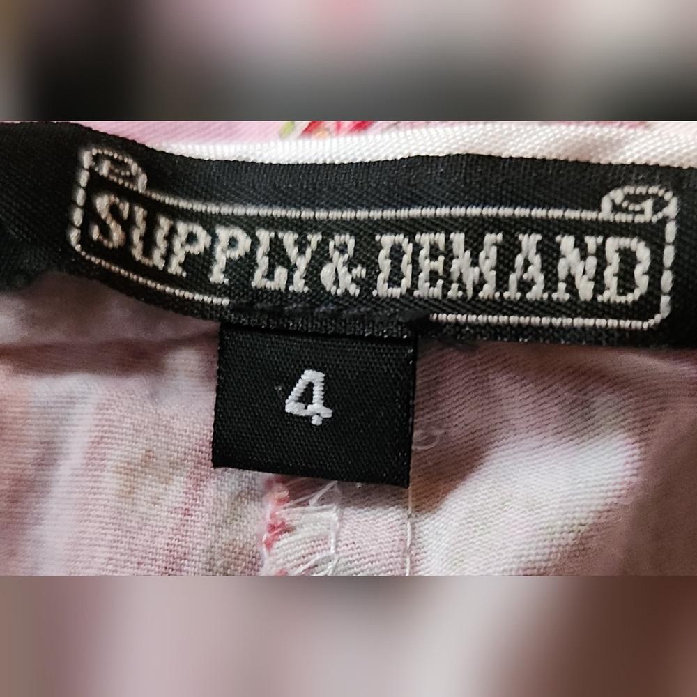 Paisley Print Pants Y2K Inspired Bandana Style‎ , Streetwear Size 4, Pink - Picture 5 of 7